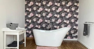 Chambres des Roses CHATEAU DE LA BOUCHATTE CHAZEMAIS ALLIER AUVERGNE