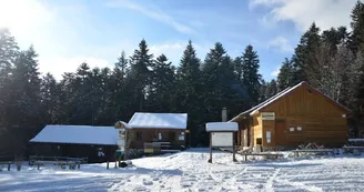 Foyer de ski de fond Le Montoncel à Lavoine dans l'Allier en AUVERGNE