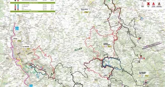Carte espace VTT