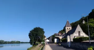 Village de Chenehutte en bord de Loire