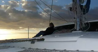 Balade en mer journée Ile d'Aix (8h) en catamaran à voile par Blue Note