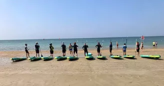 Initiation au stand up paddle par Sup Évasion