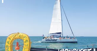 Matinée découverte en catamaran à voile - Kapalouest
