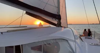Sortie coucher de Soleil en catamaran - Catamaran La Rochelle