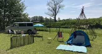 Camping au jardin - Nomade