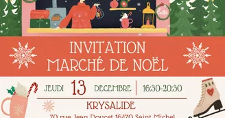 Marché de Noël à Krysalide