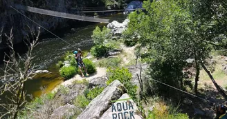 Parcours aventure "Aquarock Aventure"