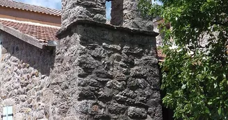 Le clocher de tourmente de Mas de Truc