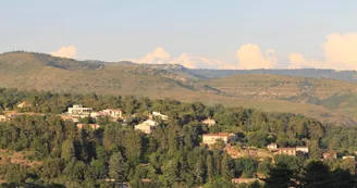 Vue panoramique - Table d'orientation du Rocher des Combes
