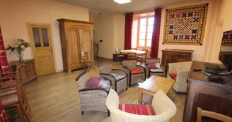 Salon Gîte Les Tilleuls