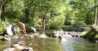 baignade au moulin de Charrier