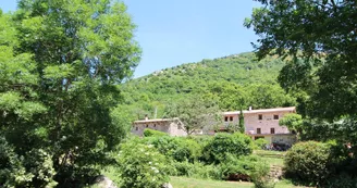 vue d'ensemble moulin et gite