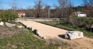 terrain de pétanque