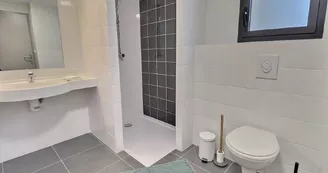 Salle d'eau douche et WC