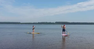 couple paddle
