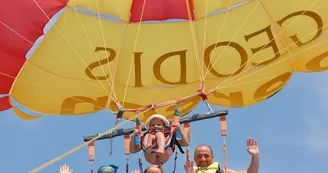 Parachute ascentionnel famille
