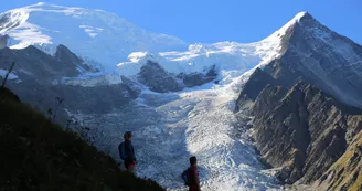 Vue Glacier des Bossons
