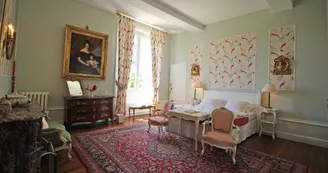 Chambre d'hôtes "Le Chateau De La Chabroulie" à Isle en Haute-Vienne (Limousin)- chambre camélia_5
