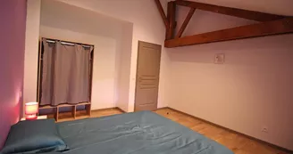 Gîte de 'La Reille' à Cussac en Haute-Vienne (Nouvelle Aquitaine)- chambre verte à l'étage_35