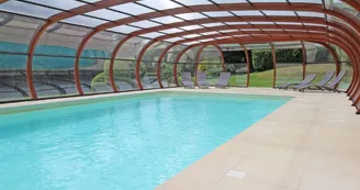 Gite "Brenac Jeune" à Eymoutiers en Haute-Vienne (Nouvelle Aquitaine) - piscine _40