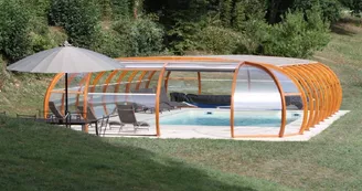 Gite "Brenac Jeune" à Eymoutiers en Haute-Vienne (Limousin)- la piscine_3