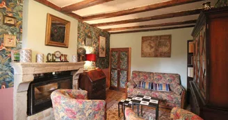 Gîte Evasimone à Chateauponsac en Haute-Vienne (Nouvelle Aquitaine)- petit salon_13