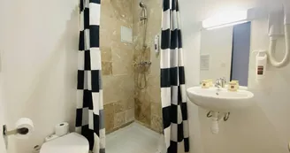 salle de bain chambre standard