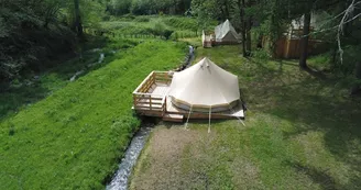 camping insolite Haute-Vienne parc de millevaches en Limousin