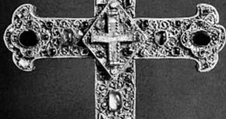 Croix reliquaire Eglise de Gorre_1