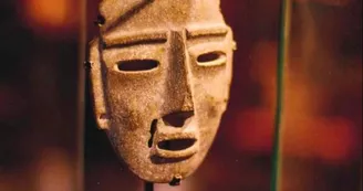 Masque Chontal, Guerrero Mexique. 1000 ans avant J.C