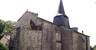 L'église du XIIè siècle sur le circuit de Silord à Razés_5