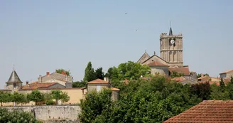 La ville de Saint-Savinien sur Charente