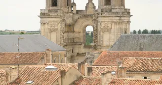 Les Tours et la ville de Saint-Jean d'Angély