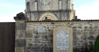 Entrée cimetière et église de La Frédière