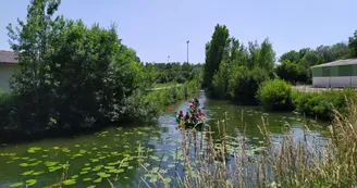 canoë à Montignac-Charente