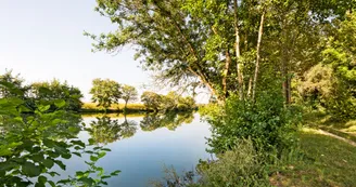 Le fleuve près de l'ile de la Liège