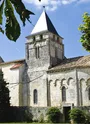 L'église Saint-André de Clion vu du parc du presbytère