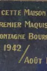 Stèle du panneau blanc