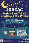 Affiche Marché nocturne de Jonzac 2023