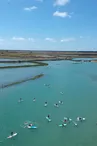 Randonnée paddle le long des réserves naturelles, départ en bateau par Île de Ré Nautisme