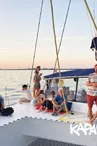 Sortie à l'heure de l'apéro en catamaran à voile - Kapalouest