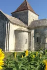 Eglise romane de Lichères en Nord Charente