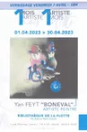 Exposition 1 mois/1 artiste : Yan Feyt "Boneval"