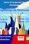 Exposition de peinture "Le Chant des oiseaux" à l'Espace Carnot de Chatelaillon-Plage