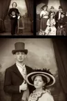 Portraits photos en costumes 1900 - PHOTO RETRO