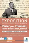 Exposition - Parier pour l'humain, Pierre-Henri Simon, écrivain