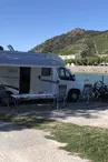 Aire de camping-car - Camping Le Rhône