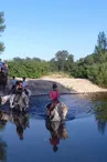balade à la rivière le chassezac
