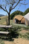 Tente tipi - Camping La Ferme de Simondon