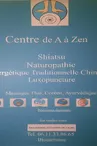 Centre de a à Zen pancarte
